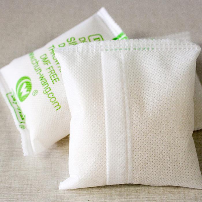Prevent Leakage Ash Silica Gel Fabric Pack