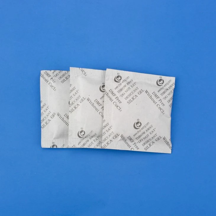 White Color Silica Gel Desiccant In Sachet